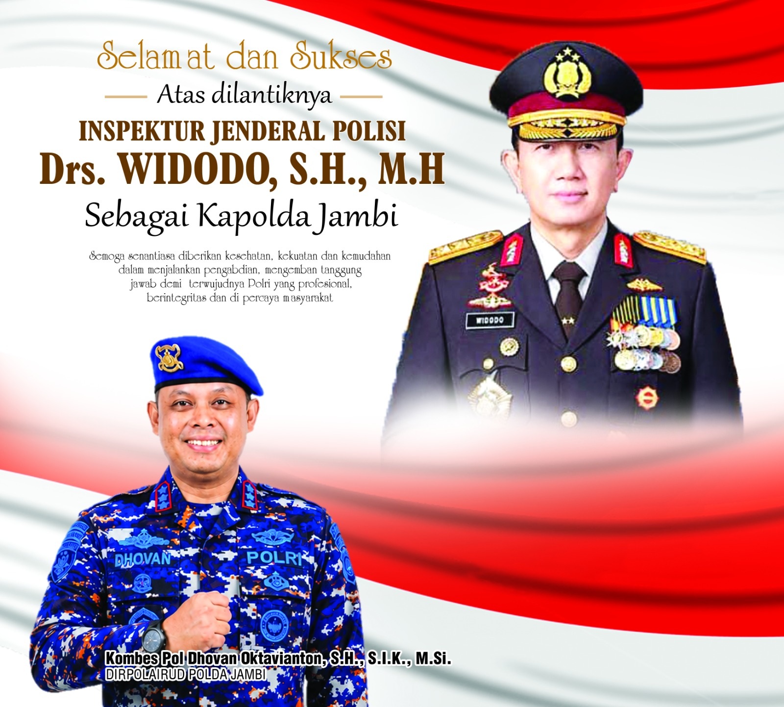 Dirpolair untuk Kapolda