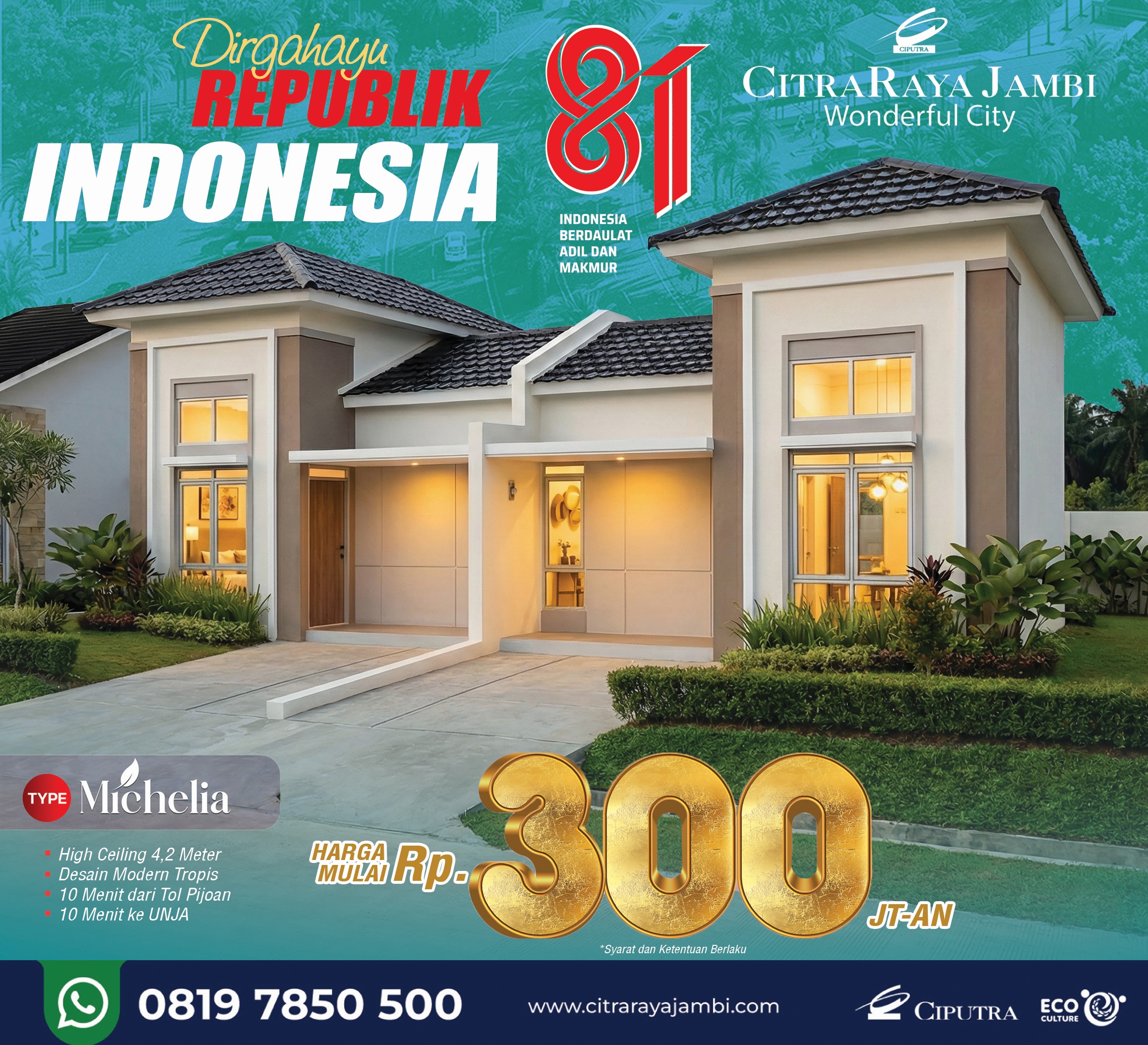 HUT RI Citraraya