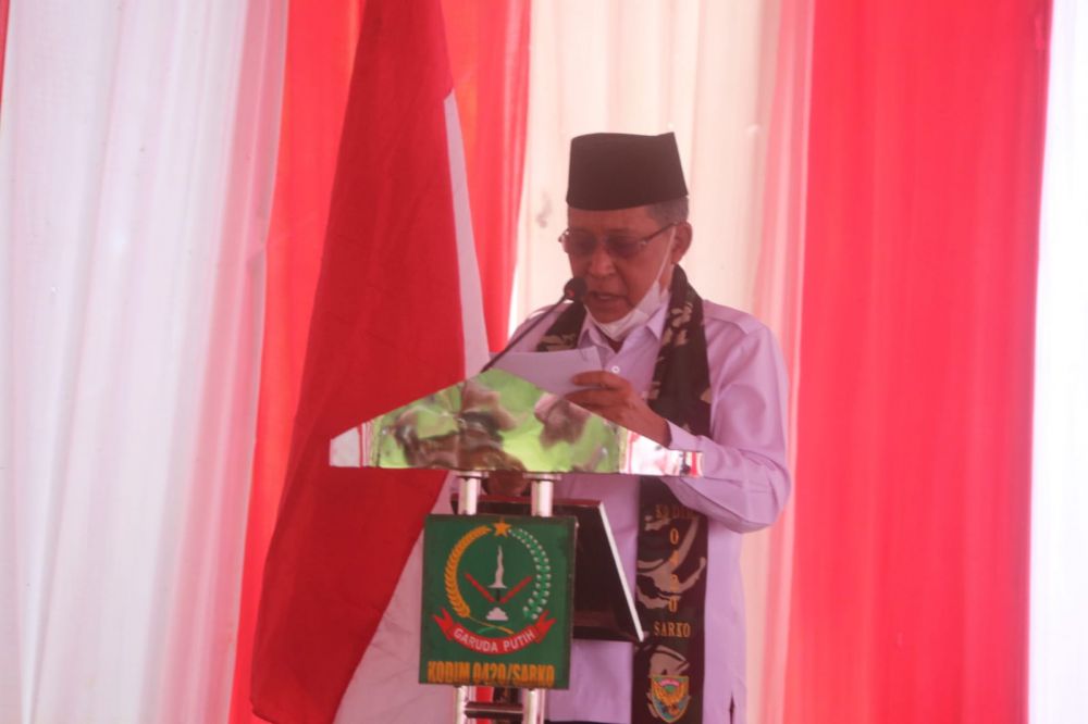 Abdullah Sani : TMMD Wujud Sinergitas Pemda dengan TNI Percepat Akselerasi Pembangunan 