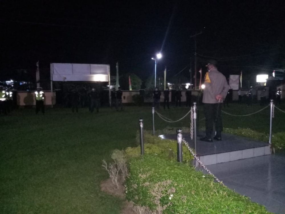 Sisir Titik Kerumunan di Malam Takbiran, 108 Personel Gabungan Dikerahkan