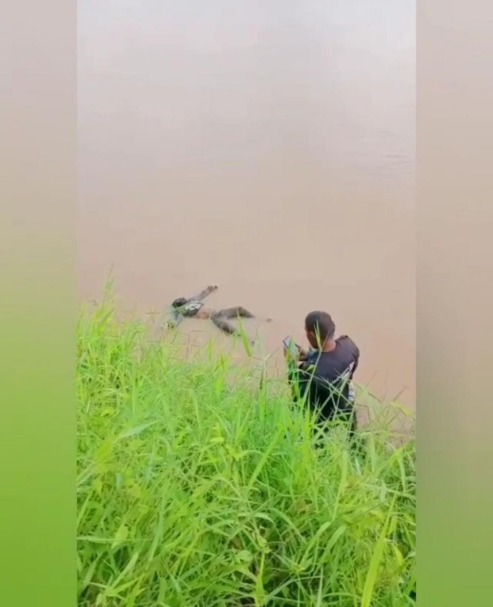 Reynold Ditemukan Tewas Mengapung di Pinggiran Sungai Batanghari