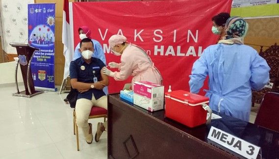 BPJS Kesehatan Sukseskan Vaksinasi Covid-19 di Tanjung Jabung Barat   