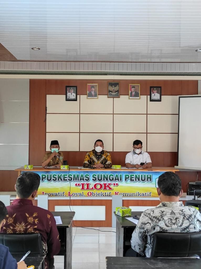 Pinto Dampingi Satgas Covid-19 dan Komisi IV DPRD Provinsi Jambi Tinjau Gedung Vaksin Dinkes Kerinci