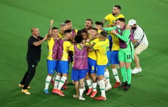 Brasil Raih Emas Sepak Bola Putra Usai Kalahkan Spanyol