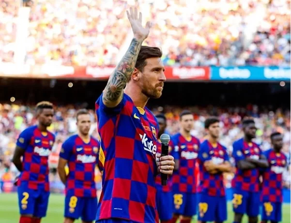 Messi Ucapakan Salam Perpisahan ke Barcelona