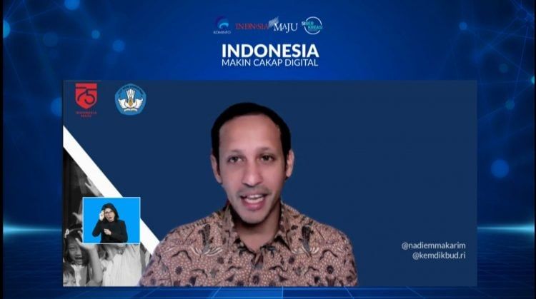 Menteri Nadiem Sebut PTM Bisa Gerakan Roda Perekonomian Indonesia