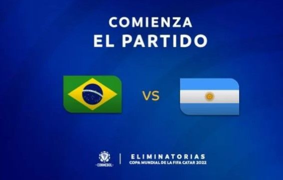 Baru Berjalan 6 Menit, Duel Brazil Vs Argentina Dihentikan karena Covid-19!