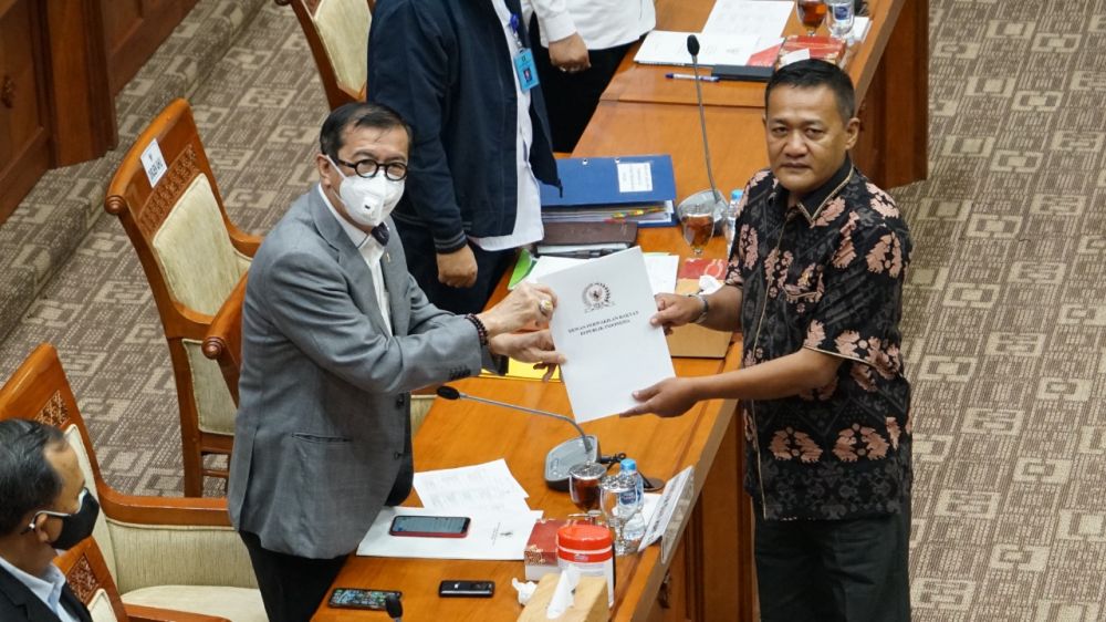 Yasonna Laoly: Mengukuhkan Kerja Sama Penegakan Hukum dengan Rusia