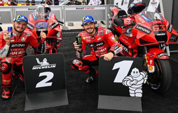 Hasil Kualifikasi MotoGP Aragon 2021: Ducati Raih Pole Position
