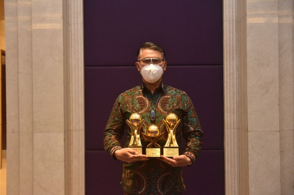 Pembina BUMD Terbaik, di Jakarta Fasha Borong 3 Penghargaan Sekaligus