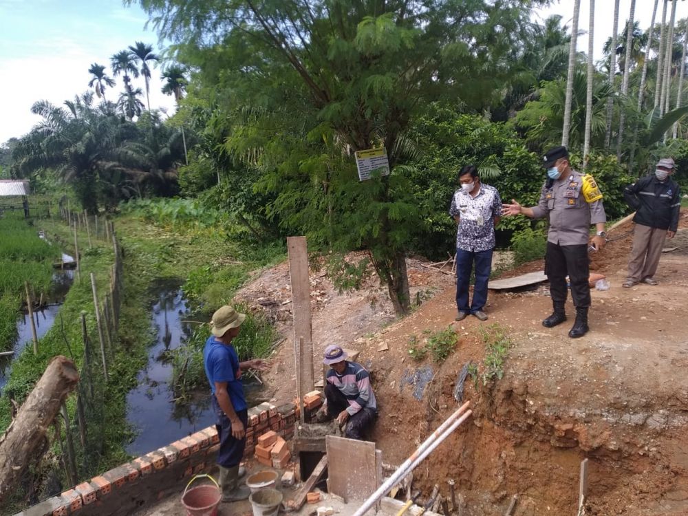 Cek Pembangunan Box Culvert   