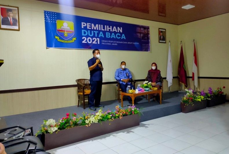 Ketua Komisi I DPRD Provinsi Jambi Buka Pemilihan Duta Baca