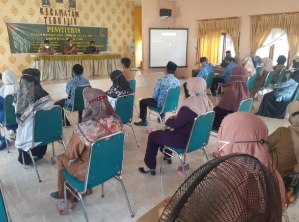 Satgas TMMD Gelar Penyuluhan Pentingnya Pendidikan Anak Usia Dini