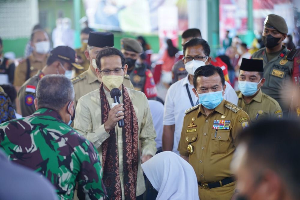 Gubernur Al Haris Yakinkan Mendikbud-Ristek, Jambi Siap Laksanakan PTM