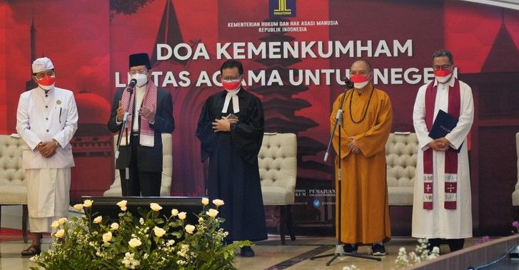 Kemenkumham Gelar Doa Bersama untuk Negeri