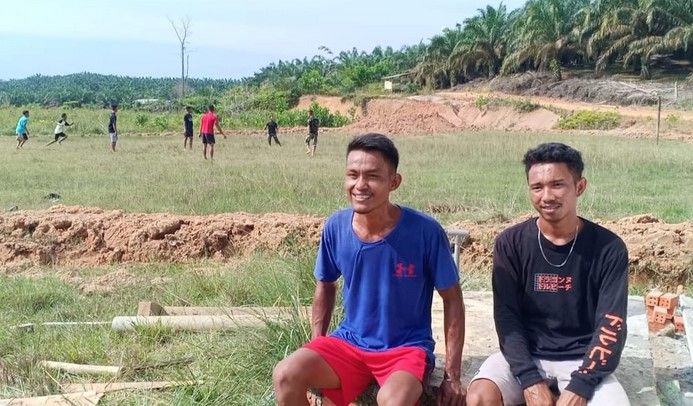 Terimakasih TNI, Kini Main Bola Tak Perlu Menempuh Jarak Jauh