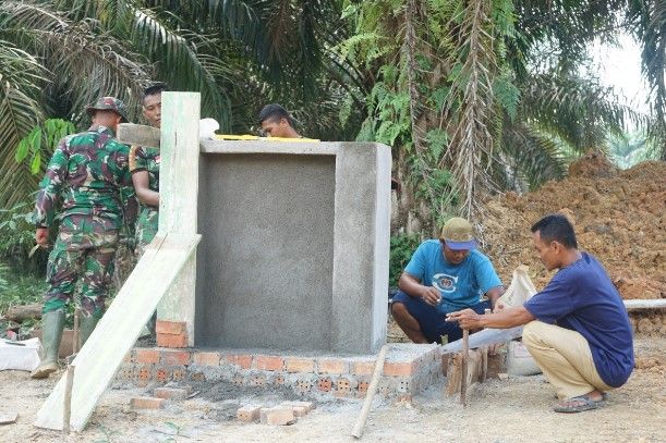 Tugu Kemanunggalan TNI Bersama Rakyat Hampir Rampung