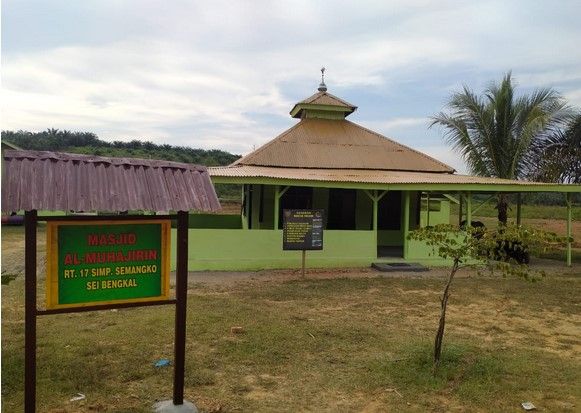 Wajah Baru Masjid Warga Simpang Semangko Terwujud