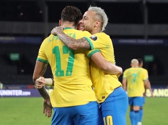 Brasil Libas Uruguay 4-1, Neymar dan Rapinha Jadi Pahlawan