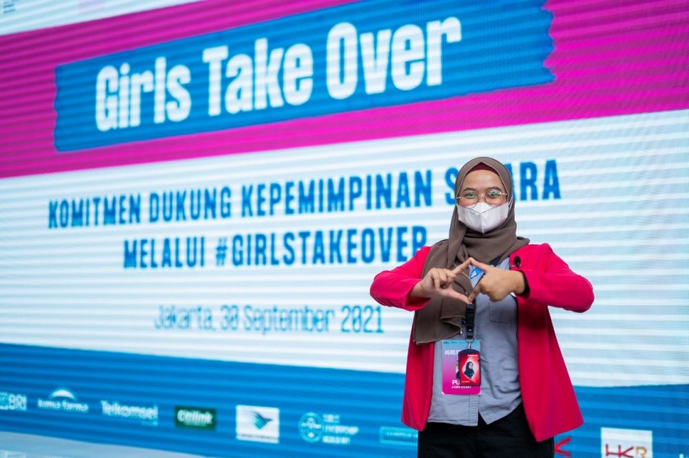 Telkomsel Berpartisipasi dalam #GirlsTakeOver 2021