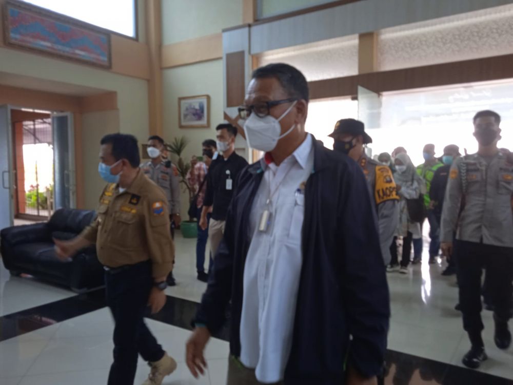 Menteri ESDM RI Tinjau Lokasi Ilegal Drilling di Bungku