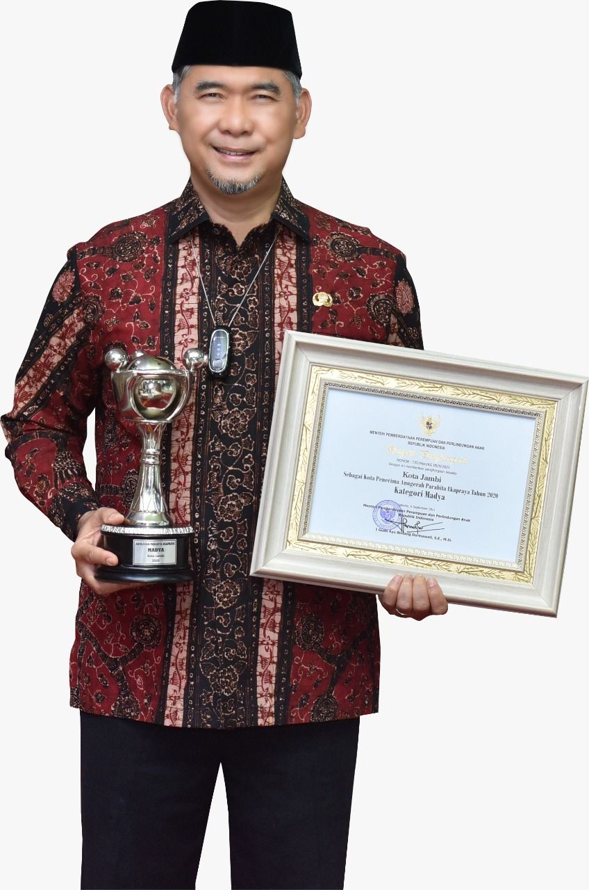 Fasha Borong Penghargaan dari Kemenkes dan Kementerian PPA untuk Kota Jambi