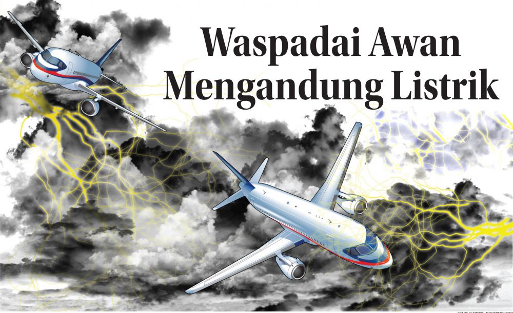 Waspadai Awan Mengandung Listrik