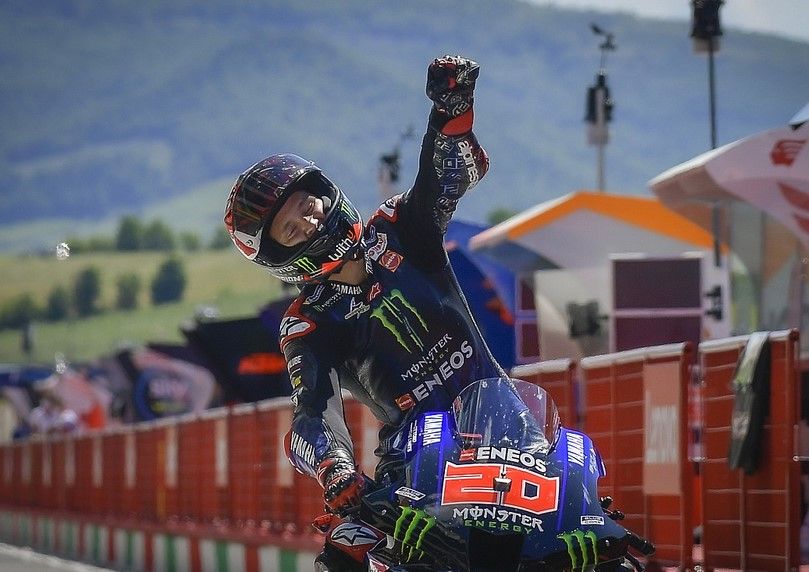 MotoGP 2021 Game Over, Bagnaia Crash, Fabio Quartararo Juara Dunia