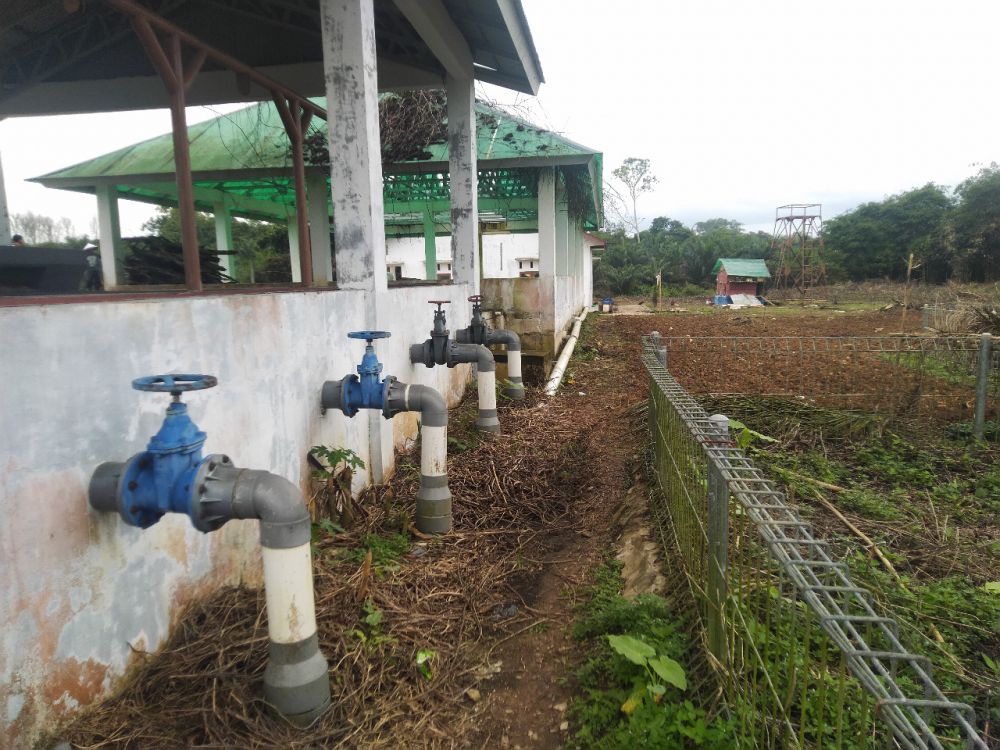 Bangunan IPLT Kini Terbengkalai