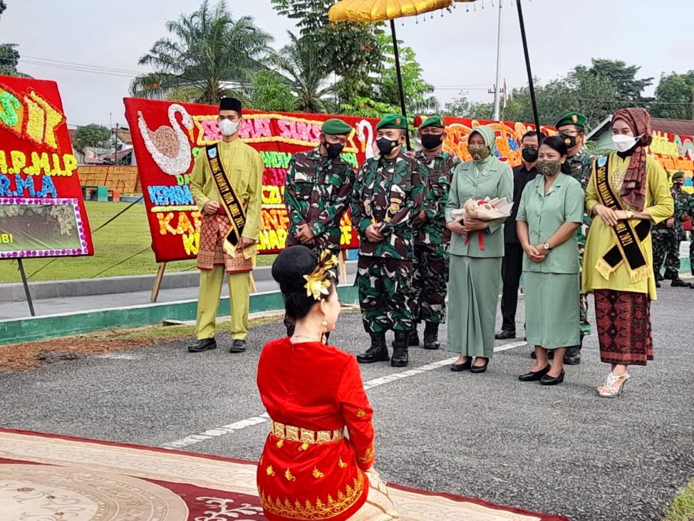 Teng, Dandim 0415/Jambi Baru Tiba di Makodim