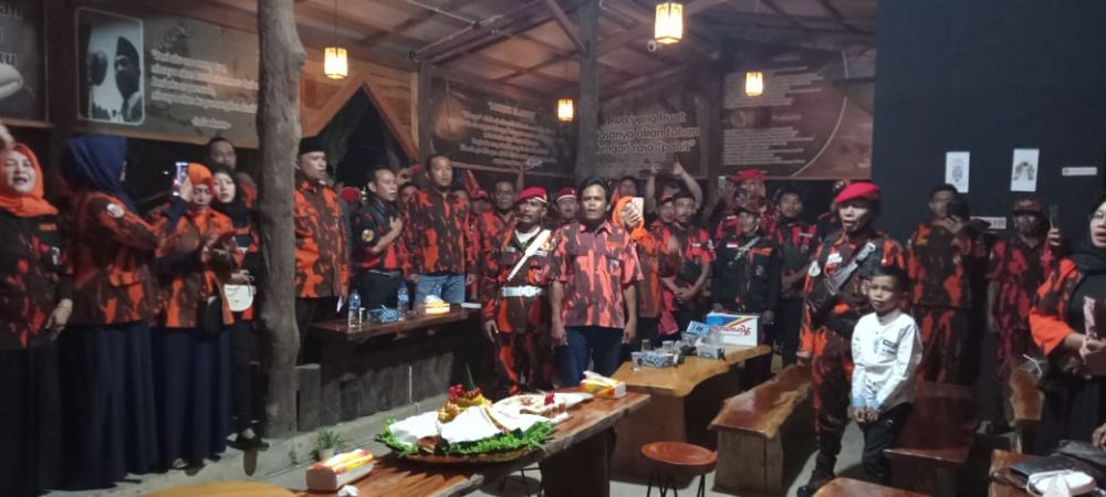 Pemotongan Tumpeng, Rayakan Hut Pemuda Pancasila Merangin