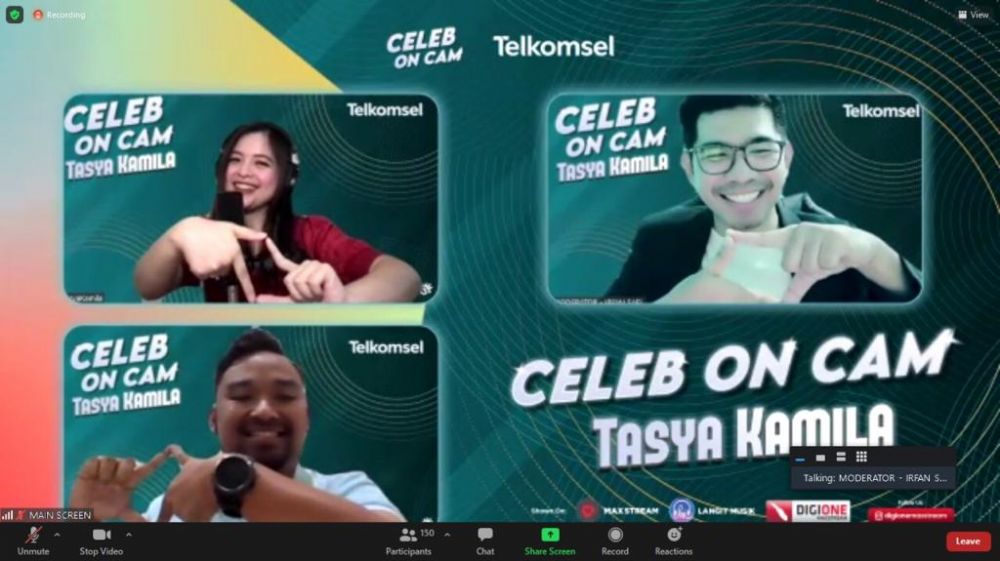 Telkomsel Hadirkan Digital Entertainment di Celeb on Cam