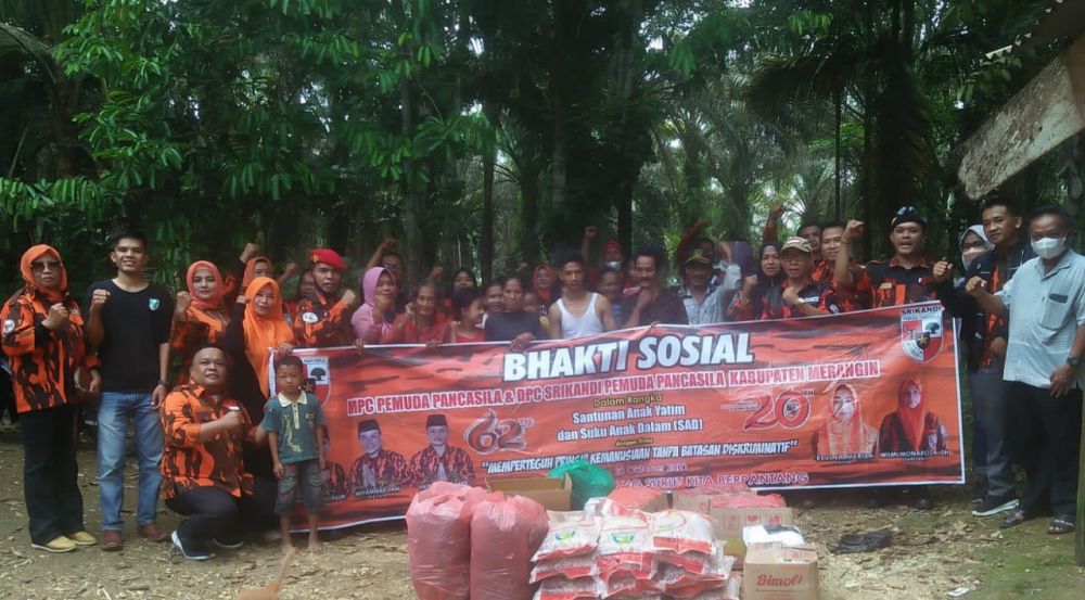 Gelar Bakti Sosial, PP Serahkan Bantuan Anak Yatim dan SAD