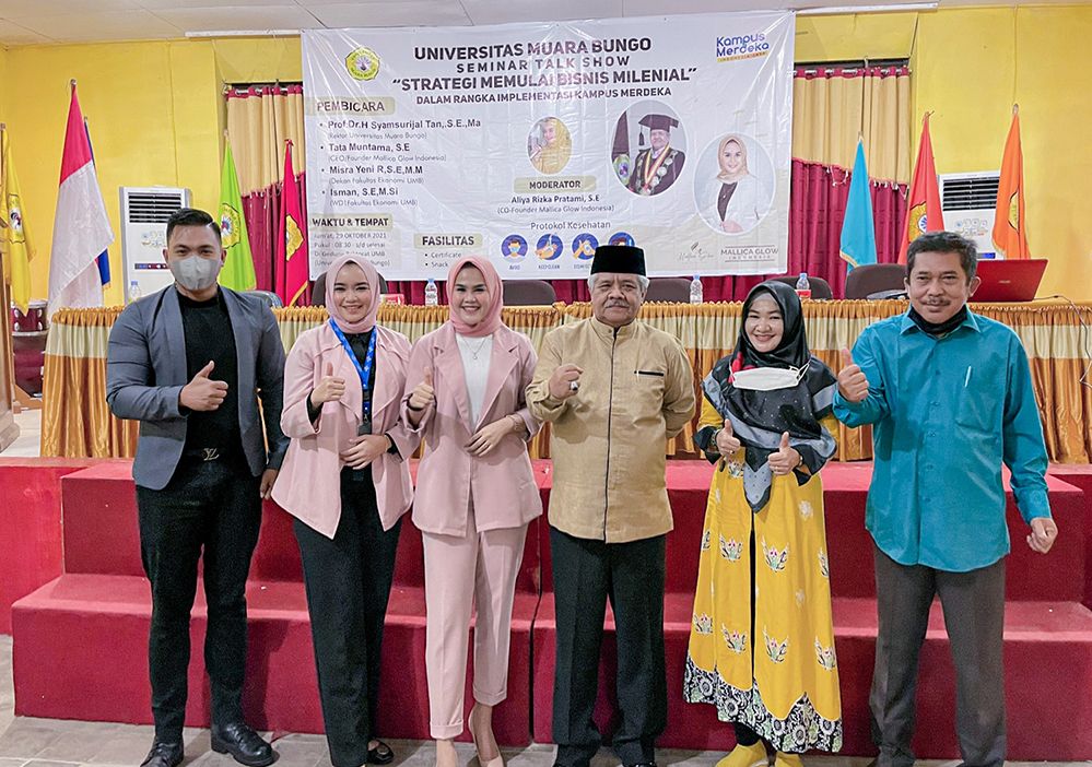 Mallica Glow Indonesia Gelar Talk Show bersama Universitas Muara Bungo