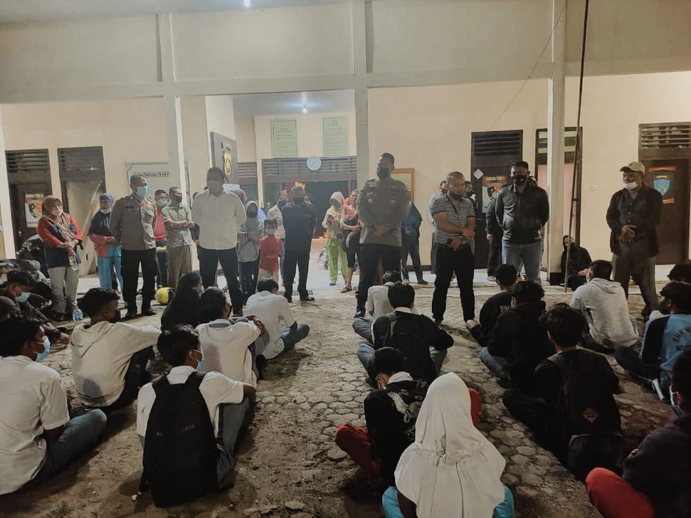 Belum Sempat Tawuran, 25 Pelajar Diamankan di Polsek Kotabaru