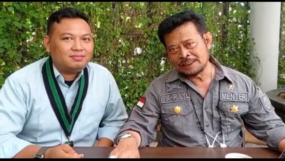 Ngopi Bareng, Mentan Yasin Limpo Ajak HMI Badko Jambi Gallakkan Petani Milenial  