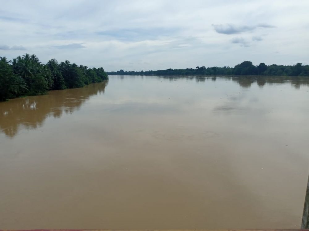 Debit Sungai Batanghari di Naik