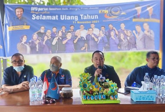 DPD Nasdem Kabupaten Bungo Rayakan HUT Ke- 10 Tahun 