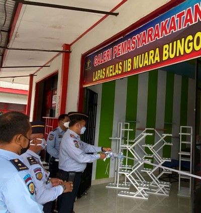 Kalapas Bungo Resmikan Galeri Permasyarakatan Lapas Bungo