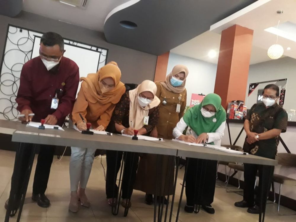 BPJS Kesehatan Jambi Tandatanggan MOU dengan 3 Rumah Sakit