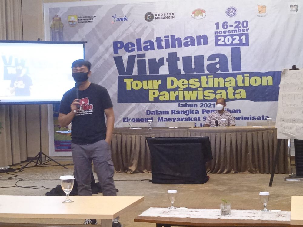 Disbudpar Provinsi Jambi Buka Pelatihan Virtual Tour Destinatio Pariwisata