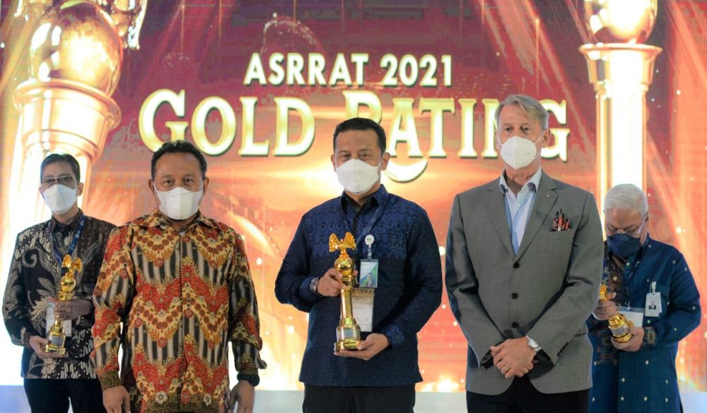 BPJS Ketenagakerjaan Catatkan Hattrick Gold Rank di Ajang ASRRAT 2021