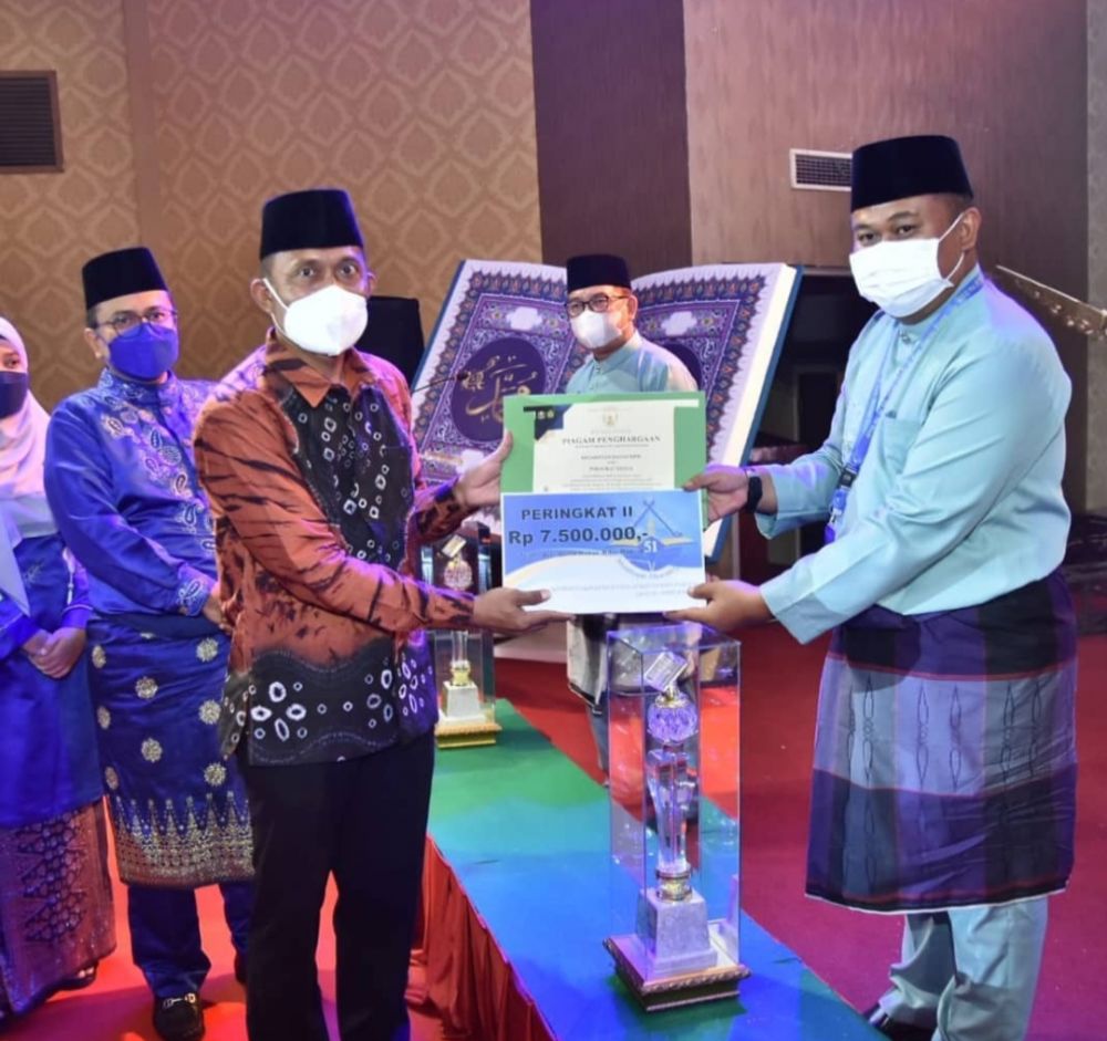 Kecamatan Danau Sipin Juara II MTQ Tingkat Kota Jambi ke-51