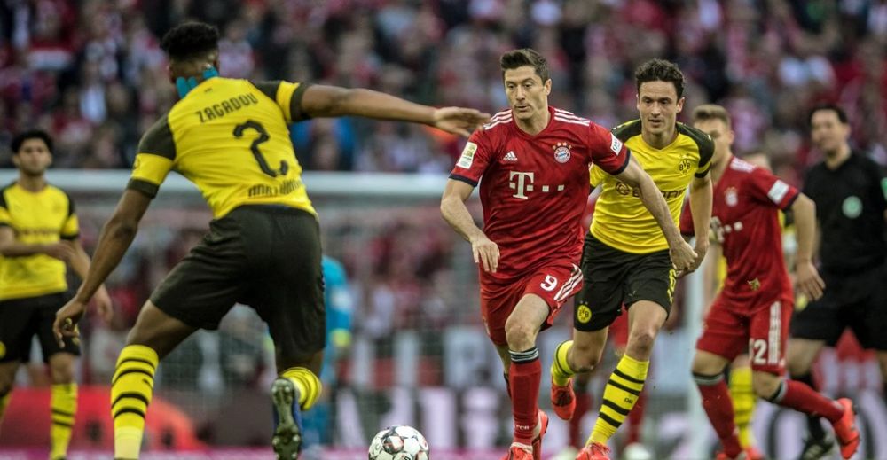 Hasil Borussia Dortmund vs Bayern Munchen, Bundesliga, Brace Lewandowski, The Bavarians Menang 2-3