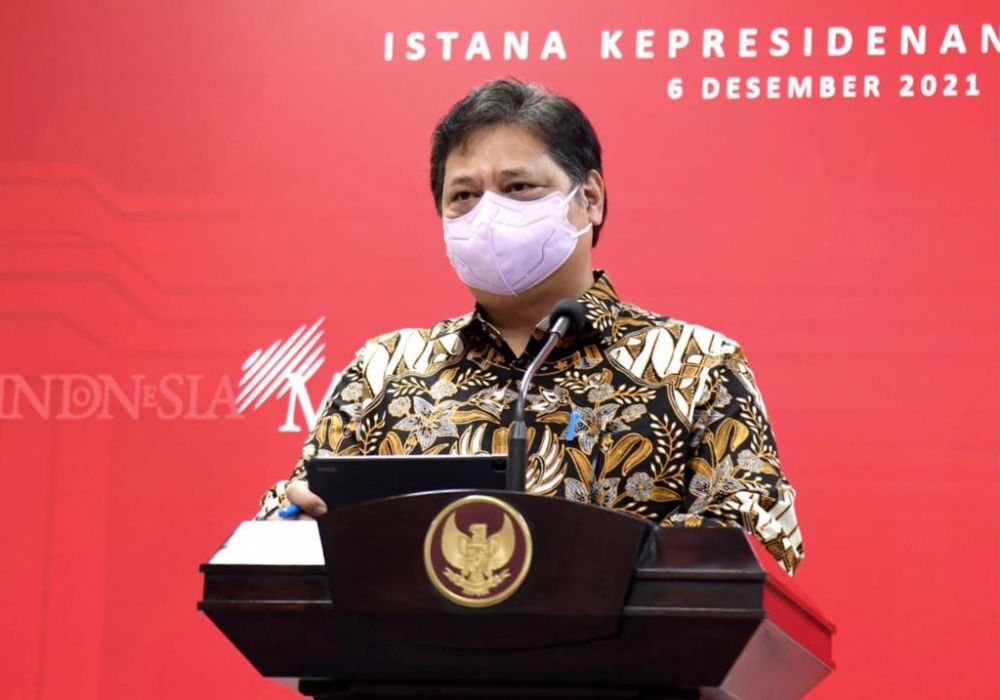 Airlangga Hartarto : Pemerintah Siapkan Vaksin Booster Januari 2022