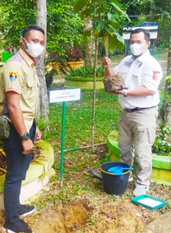 Aksi Pengrov Perbakin Jambi, pada Coffee Morning bersama Kodim 0415/Jambi