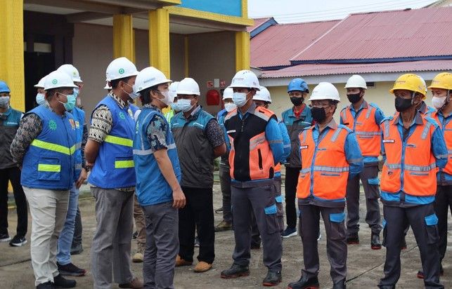 PT PLN (Persero) Up3 Muara Bungo Apel Siaga Gelar Pasukan dan Peralatan Pelayanan Teknik