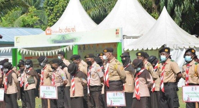 Perkemahan Wirakarya Nasional 2021 di Jambi Resmi Dibuka