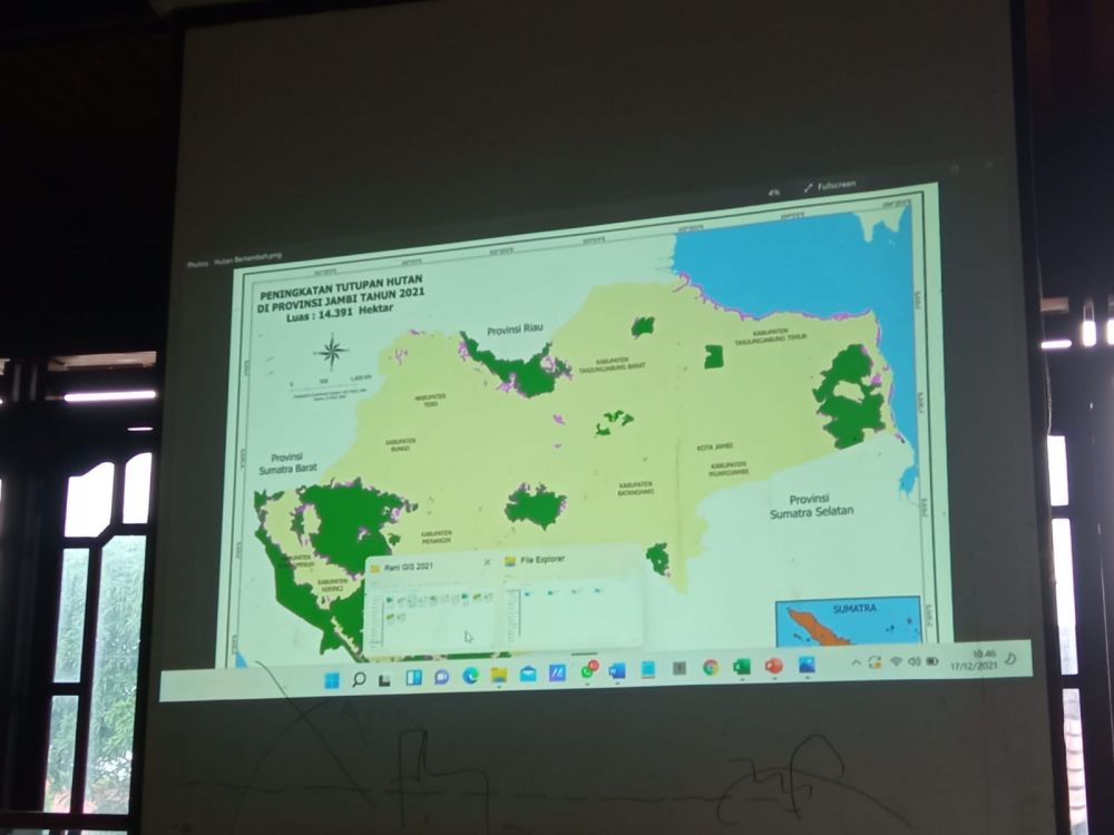 KKI WARSI : Tutupan Hutan Jambi Meningkat 14.391 Hektar