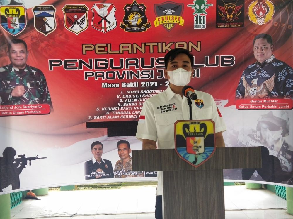 7 Kepengurusan Klub Dilantik, Pengrov Perbakin Jambi Minta Tingkatkan Prestasi